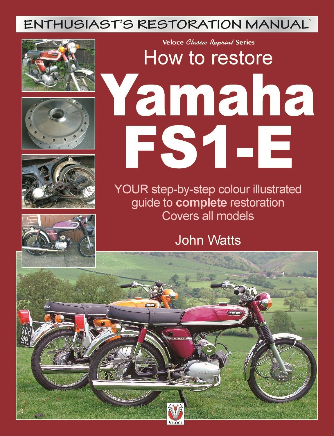 Book cover image for Yamaha FS1-E, How to Restore ISBN: 9781787112506